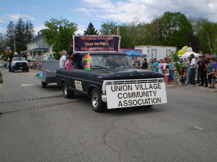 UVCA Float with First Place Banner