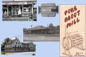 Collage of Old Buildings in Union NH